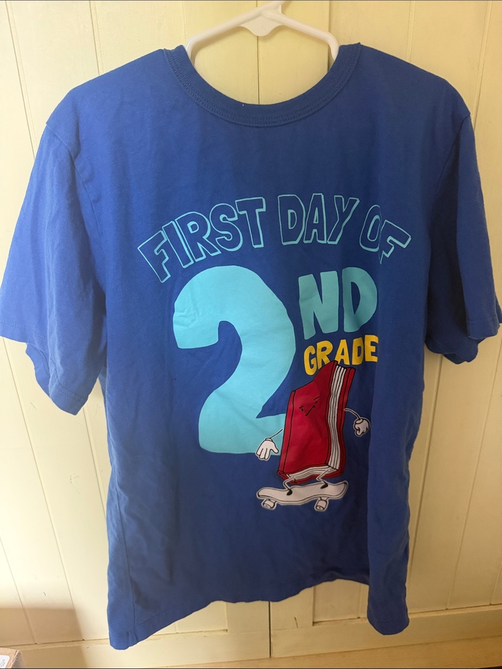 Children’s Place Bright Blue "First Day of 2nd Grade" Graphic Tee